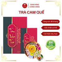 [ SET 15 GÓI] Trà Cam Quế Tâm Việt Trà, Giữ Ấm Cơ Thể Tăng Sức Đề Kháng