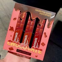 🍫 SET 3 SON KEM LÌ KISS BEAUTY CHOCOLATE 🍫