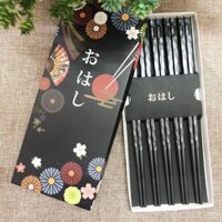 🌸 SET 5 BỘ ĐŨA CÁNH HOA ANH ĐÀO CAO CẤP SHIKISAI NHẬT BẢN