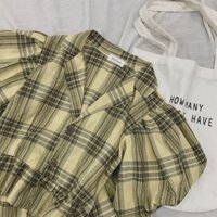 🌸 Set áo tay phồng, chân váy xoè