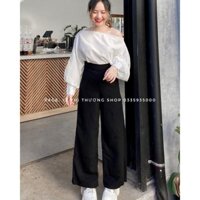 🔥 SET BỘ QUẦN SUÔNG + ÁO LỆCH VAI
