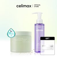 [ Set ] celimax Ji Woo Gae Heartleaf BHA Peeling Pad + celimax Derma Nature Fresh Blackhead Jojoba Dầu tẩy trang