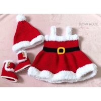 🌸 Set đầm và Nón Noel xinh xinh 🌸