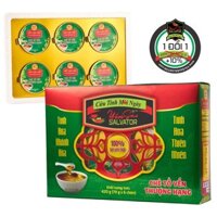 [ Set Hộp Quà 6 chén ] Chén YẾN CHƯNG CÁC VỊ, CHÈ YẾN, SÚP YẾN SALVATOR 36 % Sợi Yến Tươi (Chén 70g)