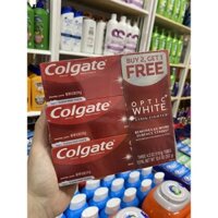 ✨🗽 Set Kem đánh răng COLGATE OPTIC WHITE 113gr ( x3 tuýp ) _ hàng NHẬP MỸ 🗽✈️ cực kỳ an toàn và được nhiều người ưa chuộ