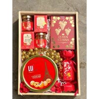 🎁 Set Quà Tết Cao Cấp: Yến và Bánh LU Tông Đỏ 🎁