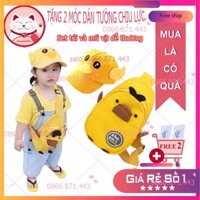 ⚡𝐅𝐑𝐄𝐄𝐒𝐇𝐈𝐏⚡  Set túi và mũ vịt dễ thương cho bé
