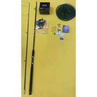 [ shimano ] Bộ cần câu shimano 2 khúc 2m7 ,máy kim loại cl 7000 kèm trọn bộ phụ kiện (rẻ vô địch)