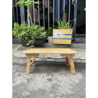 ( Ship hoả tốc) Bàn trà chân thang - bàn học - bàn ăn gỗ tự nhiên