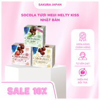 ( SHIP HOẢ TỐC) Socola tươi Meiji Melty Kiss Nhật Bản