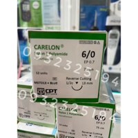 ( SHIP HOẢ TỐC TPHCM ) Chỉ Phẫu Thuật Carelon Nylon 6/0