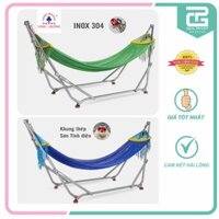 [ Ship Toàn Quốc ] Võng xếp Ngọc Hoàng thuyền rồng ( Khung INOX - Thép sơn tĩnh điện )