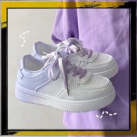 ♥ SHOES ♥ Giày thể thao nữ đi học sneaker độn đế trắng giá rẻ JAENIA G015 thời trang mẫu mới đi học đi chơi dễ phối đồ s