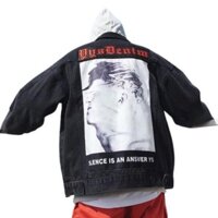 [ shop bán sỉ ] 🌟HCM🌟🌺🌺️⚡ Áo Khoác Jean Hàn Quốc Màu Đen Dành Cho Nam AKJNA28<----- SỈ