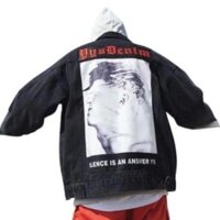 [ shop bán sỉ ] 🌟HCM🌟🌺🌺️⚡ Áo Khoác Jean Hàn Quốc Màu Đen Dành Cho Nam AKJNA28<----- SỈ