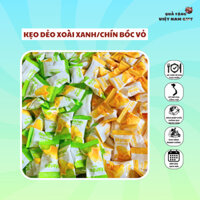 [ SỈ 1KG ] - KẸO DẺO XOÀI BÓC VỎ BOOBO CHUẨN HÀNG NỘI ĐỊA - Xoài Xanh, Xoài Chín - HSD 12 THÁNG