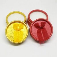 [ Sỉ 30 hộp đựng nhẫn tròn lót nhung nhiều màu cực đẹp