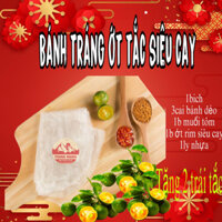 [ SỈ 50BICH ] Bánh Tráng Ớt tắc Mât Ong Siêu Cay [ Tặng kèm Tắc ] Trung Nghĩa