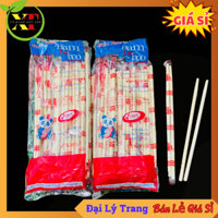 ( SỈ BAO 1800 Đôi ) Đũa Tre Dùng 1 Lần Xuất Khẩu Bao Đẹp , Đũa Gỗ Không Xước Giá Sỉ