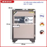 [ SỈ LẺ ] Két sắt khóa cơ Việt Tiệp KV42C chống cháy - 80KG