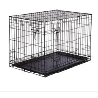 { SỈ SLL} Chuồng gấp gọn chó , mèo , thú cưng nhỏ - sơn tĩnh điện , kèm khay vệ sinh .