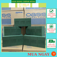 [ Sỉ thùng 20 viên ] Xốp xanh cắm hoa tươi, hoa sáp, mút xốp Oasis Advantage loại 1