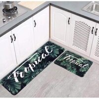 [ SIÊU BỀN ĐẸP ] Thảm trải sàn bếp lau chùi chân chống trơn trượt - Thảm trang trí THAM0005