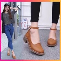 [ Siêu Đẹp ] Giày búp bê gót đế 3 phân GKN
