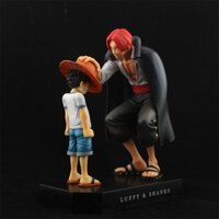 ( Siêu độc ) Mô hình  shanks trao mũ rơm cho luffy
