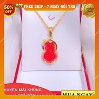 [ SIÊU GIẢM GIÁ ] Dây chuyền nữ mạ vàng 18k tỳ hưu nhiều màu cao cấp Gadoshop - đeo đi chơi siêu đẹp