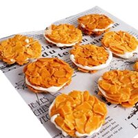 [ Siêu HOT ] 100g Bánh ngói hạnh nhân/ bánh lát dừa/ Bánh quy Nougat Hạnh nhân/Bánh lát hạnh nhân giòn thơm ngon