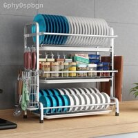 ♣ [SIÊU HOT 2021]6phy0spbgnGiá để bát inox 304 giá thoát nước bếp mặt bàn đũa đĩa tủ đựng