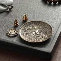 ℡ ✟ [SIÊU HOT 2021]๑Rồng và phượng gửi lời chúc phúc cây nhang thắp hương đèn xông gia dụng dòng dọc lư Zen retro gỗ đàn