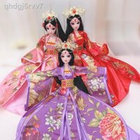 ❈ ✹ [Siêu Hot] 30Cm Cổ Trang Phục Barbie Đầm Đồ Chơi Búp Bê Bé Gái Váy Cưới Công Chúa Cổ Trang Phục