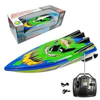 ( Siêu Hót ) Ca Nô Điều Khiển Từ Xa chạy dưới nước Racing Boat ( giao màu ngẩu nhiên )