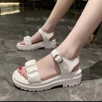 ( SIÊU HOT ) Giày quai hậu nữ đế đúc 5p siêu nhẹ quai nhúm bèo cực xinh