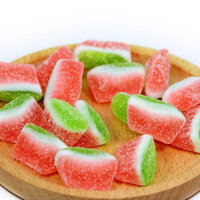 [ Siêu mềm dẻo ] Combo 1000g Kẹo dẻo Dưa hấu bọc đường nhìn siêu cute hấp dẫn ăn cực ngon