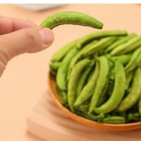 [ Siêu ngon ] Combo 1000g Đậu hà lan sấy giòn không đường/ Đậu hà lan nguyên quả sấy giòn ăn vặt ngon tốt cho sức khỏe