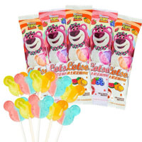 [ Siêu ngon ] Combo 1000g Kẹo mút trái cây Gấu dâu Lotso Món quà tặng trẻ vô cùng đáng yêu