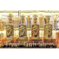 [ SIÊU PHẨM ] Chai, Bình Đựng Rượu Đế Vương Thuỷ Tinh Đẹp Cao Cấp 1L