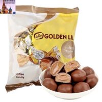 [ Siêu phẩm- cực ngon ] Kẹo Socola Nga Bông Huệ Vàng Konti “Golden Lily” gói 500g