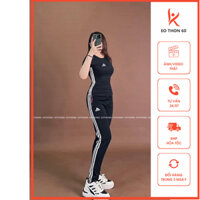 [ Siêu phẩm hot ] ÁO DAS SỌC ĐỨNG DÁNG DÀI QUA LƯNG QUẦN MÀU ĐEN , QUẦN 3 SỌC KO BO: ĐEN SỌC TRẮNG [hình thật shop chụp]