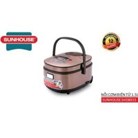 [ SIÊU PHẨM ] Nồi cơm điện tử 1.5L Sunhouse SHD8915 - HÀNG CHÍNH HÃNG BẢO HÀNH 12 THÁNG