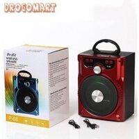 [ Siêu Rẻ ] ( FREESHIP 99K ) Loa kẹo kéo mini Loa xách tay bluetooth hát karaoke P88 P89 kèm mic Bảo Hành 6 tháng