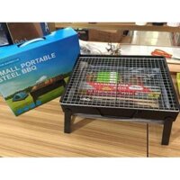 [ Siêu Rẻ ] Bếp Nướng Than Hoa🍡Than Củi Vuông Xếp Gọn Mang Du Lịch Dã Ngoại🍢 Tiện Dụng