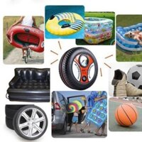 [ Siêu Rẻ ] Bơm Lốp Ôtô🚗 Bơm Điện Đa Năng 12v🚗 Hình Bánh Xe Tiện Dụng🚙 Nhỏ Gọn