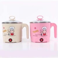 [ Siêu Rẻ ] Ca Lẩu Mini🍜 Ca Mì Điện Mini🍜 Ca Mì Đa Năng 🍜 Size 18cm Đun Nước Siêu Tốc 500w