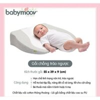 [ SIÊU RẺ ] Gối Chống Trào Ngược cho bé BABYMOOV. Gối chống trào ngược nôn trớ cho bé có hộp chính hãng.