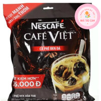 [ Siêu Rẻ ] Gói Lớn Cà Phê Việt - Cà phê Đen Đá Nescafe Cafe Việt 608g(38 gói x 16g)