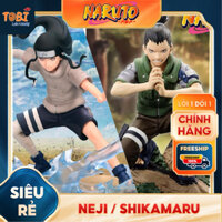 [ SIÊU RẺ ] MÔ HÌNH NARUTO CHÍNH HÃNG BANDAI NHẬT BẢN - MÔ HÌNH NEJI & SHIKAMARU  - MÔ HÌNH ANIME